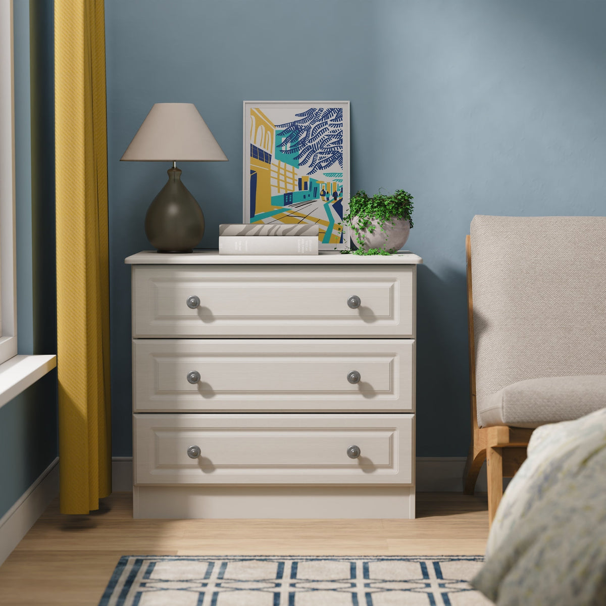 Pembroke 3 Drawer Chest