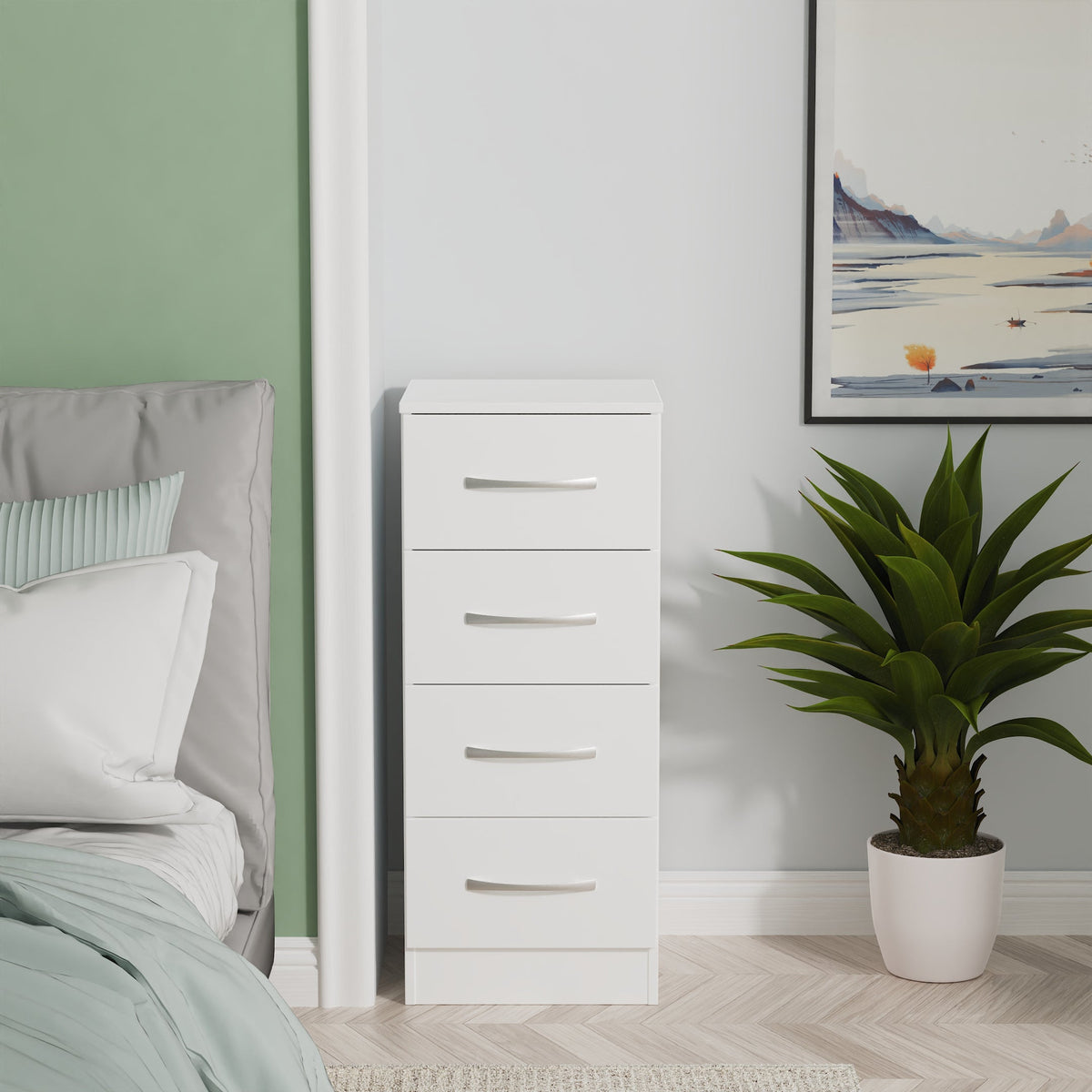Avon 4 Drawer Locker