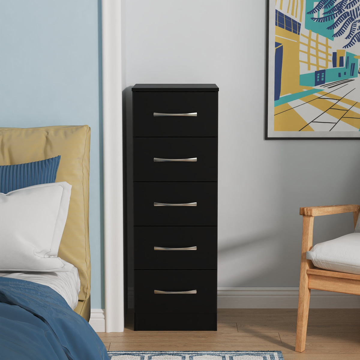 Avon 5 Drawer Locker