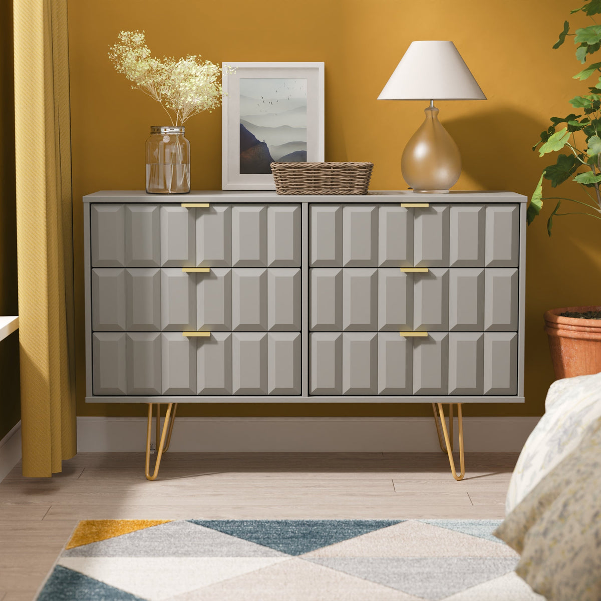 Cube 6 Drawer Midi