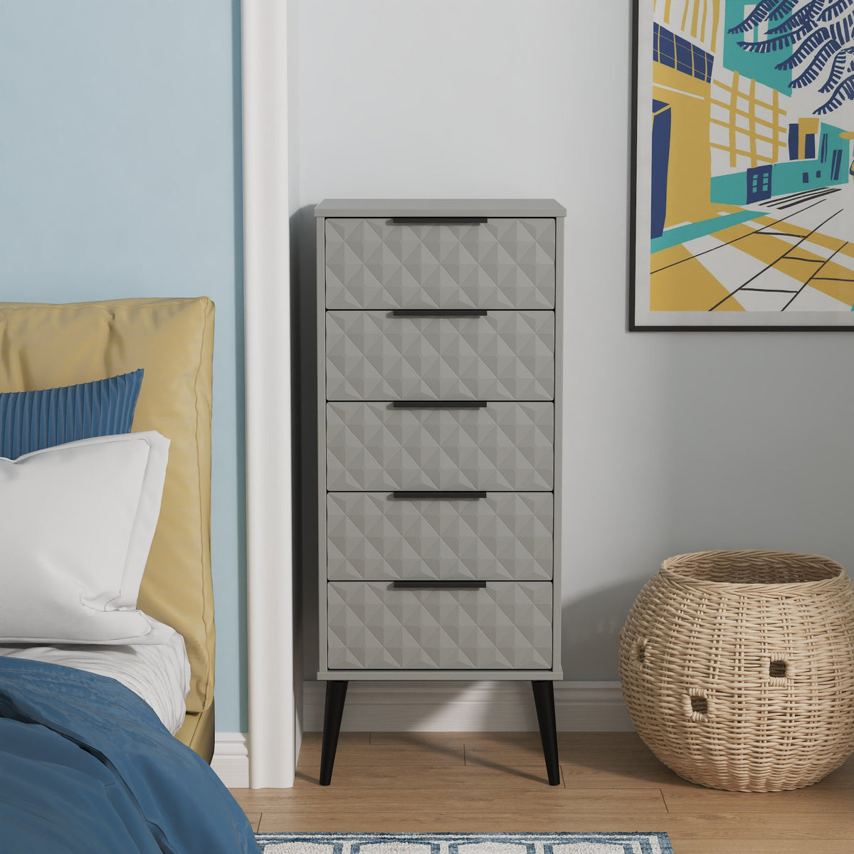 Harlequin 5 Drawer Locker