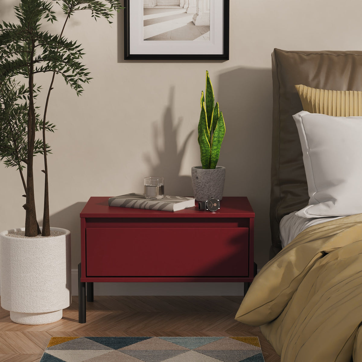 Leona 1 Drawer Midi Chest