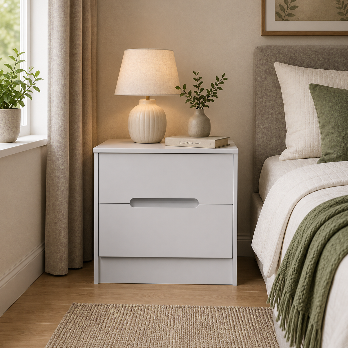 Monaco 2 Drawer Locker