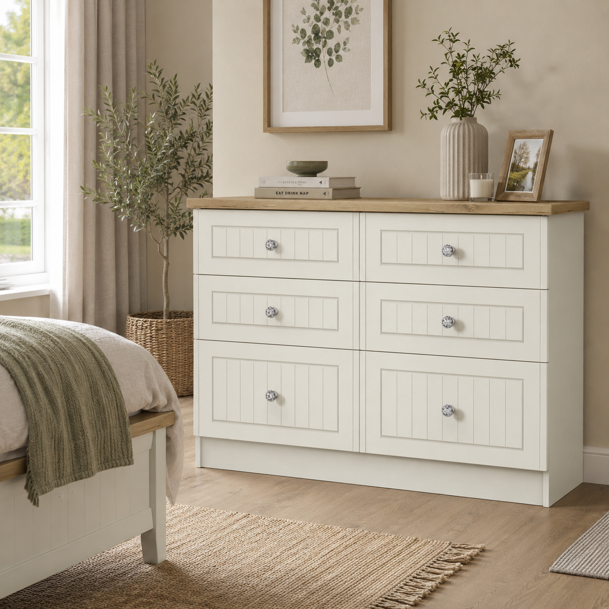 Rome 6 Drawer Midi Chest