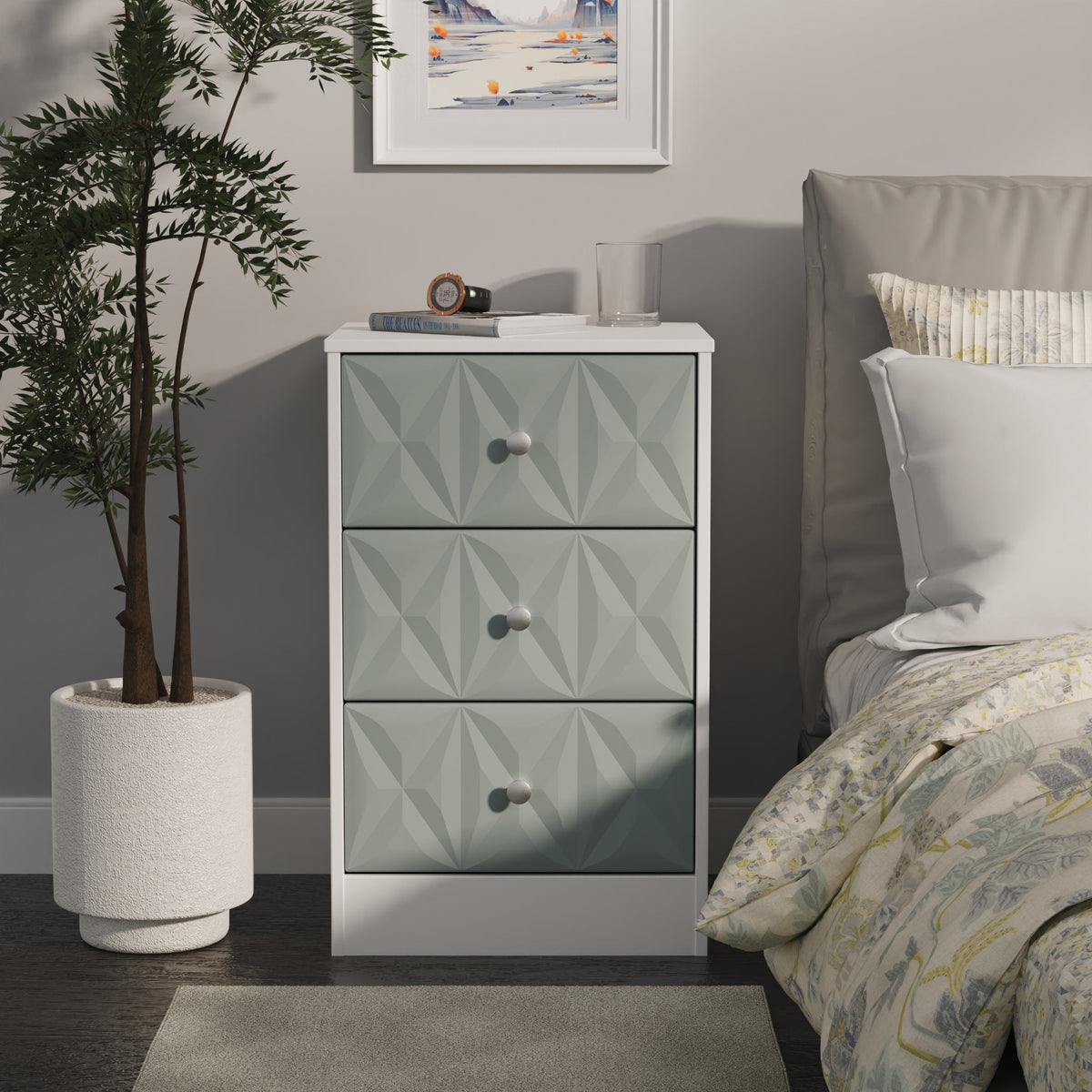 San Jose 3 Drawer Locker