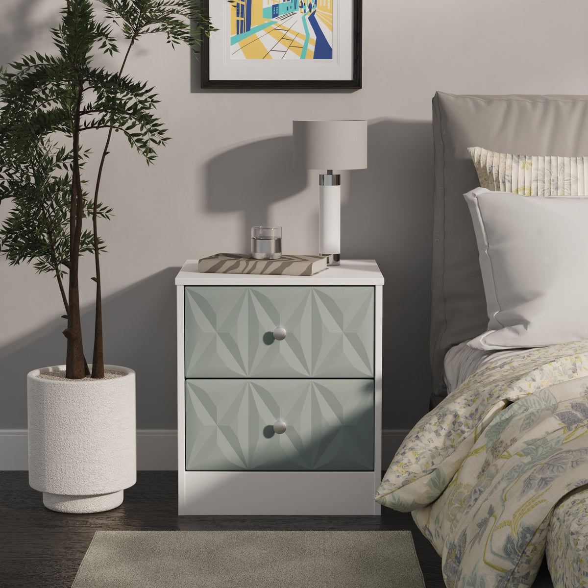 San Jose 2 Drawer Locker