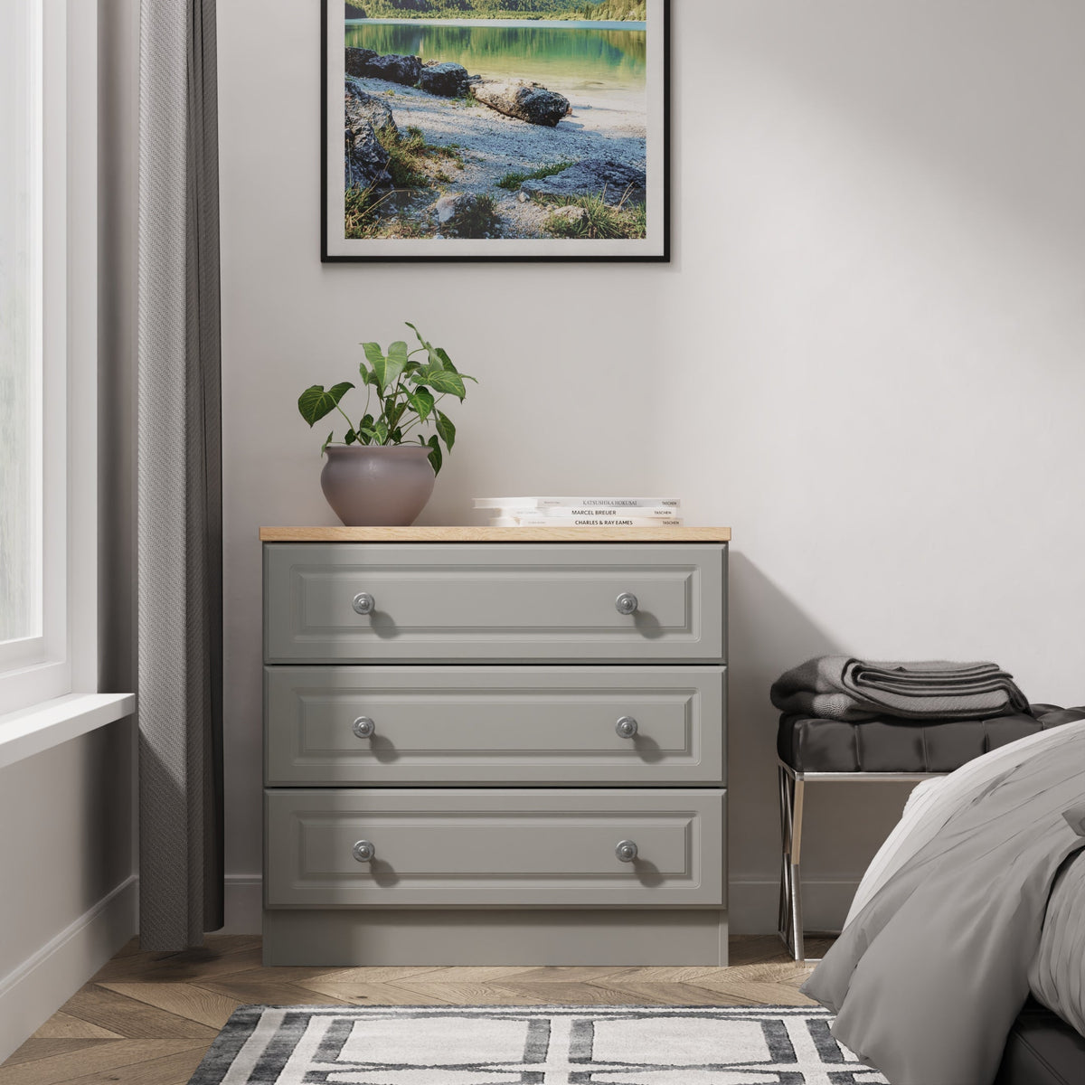 Norfolk 3 Drawer Chest