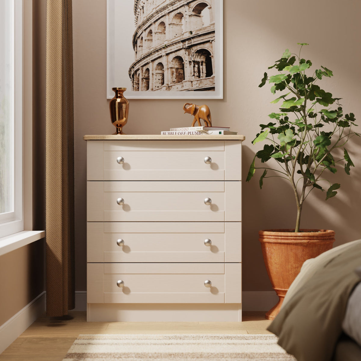 Sussex 4 Drawer Chest