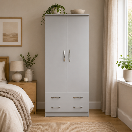 Avon 3ft 2 Drawer Robe