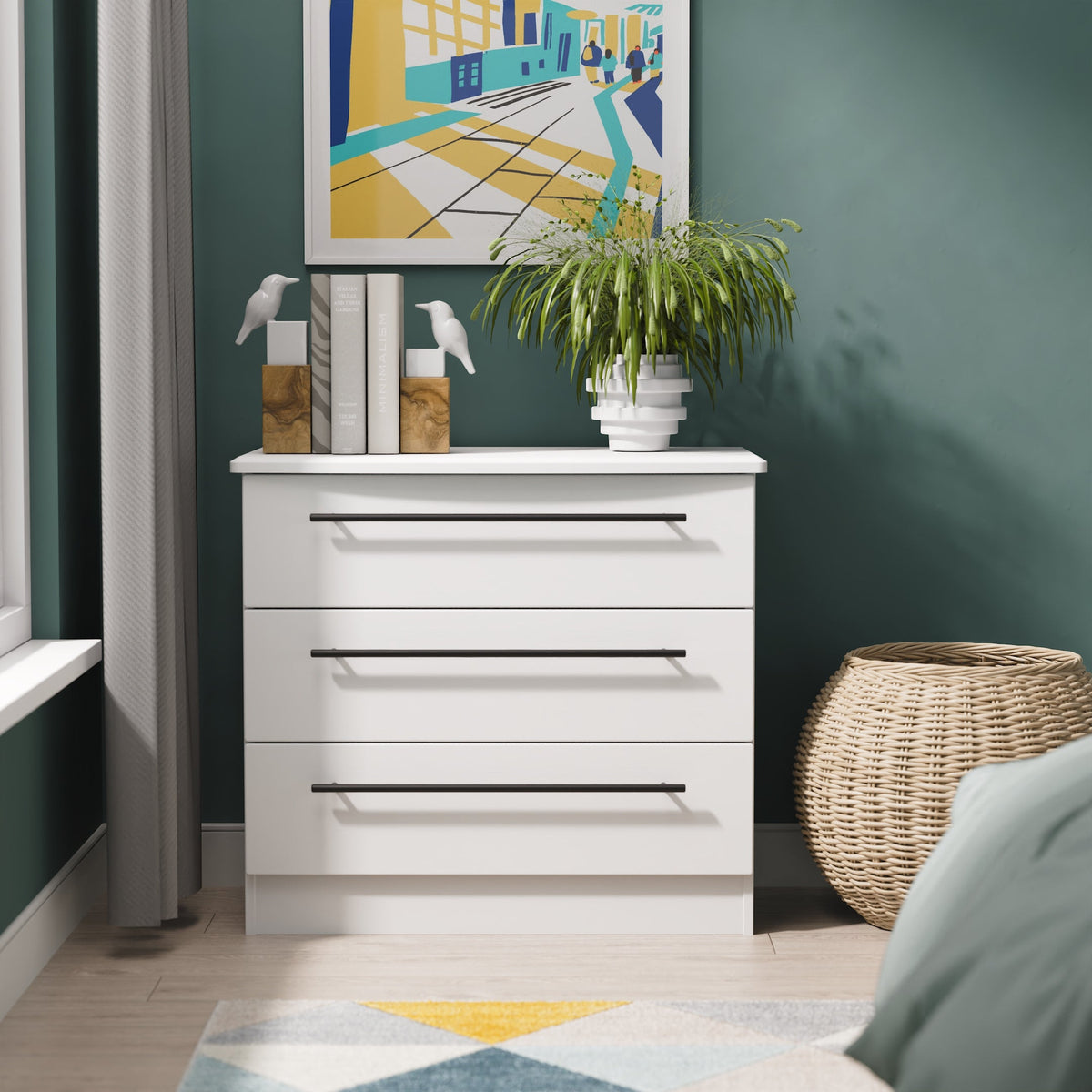 Beverley 3 Drawer Chest