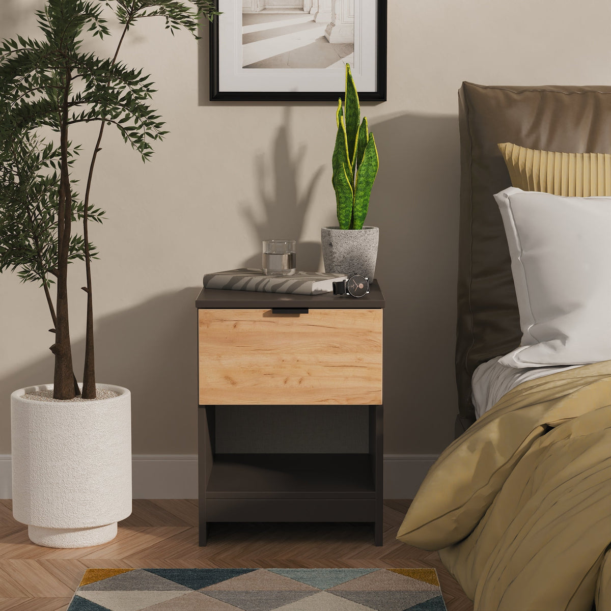 Bora 1 Drawer Locker With Shelf