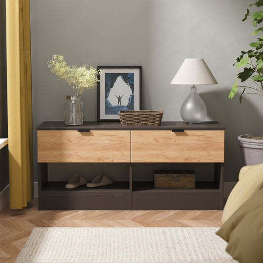 Bora Bed Box With Shelf