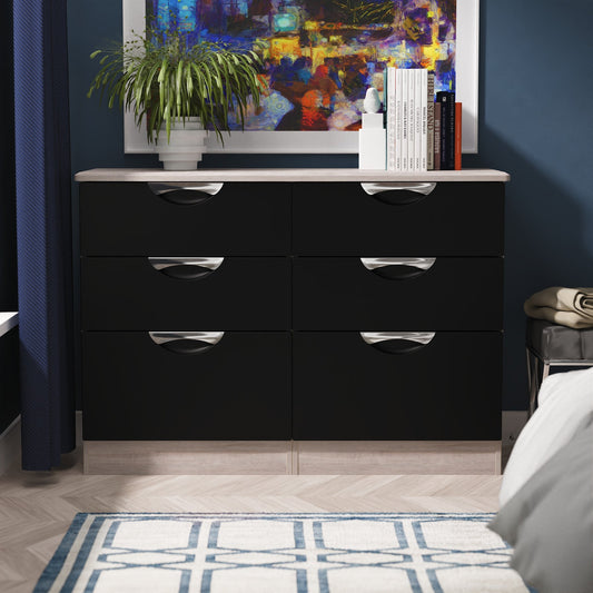 Camden 6 Drawer Midi Chest