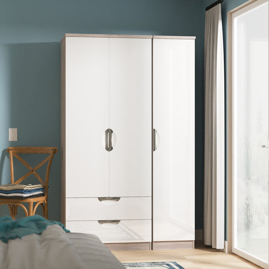 Camden Triple 2 Drawer Robe