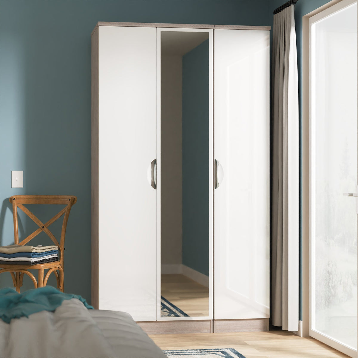Camden Tall Triple Mirror Robe