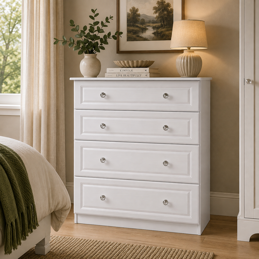 Crystal 4 Drawer Deep Chest