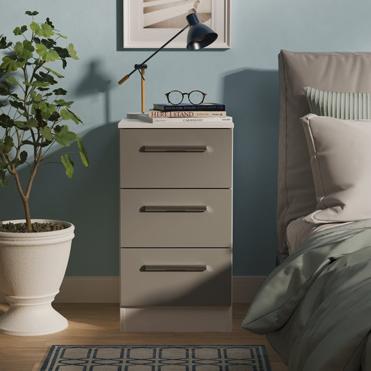 Contrast 3 Drawer Locker