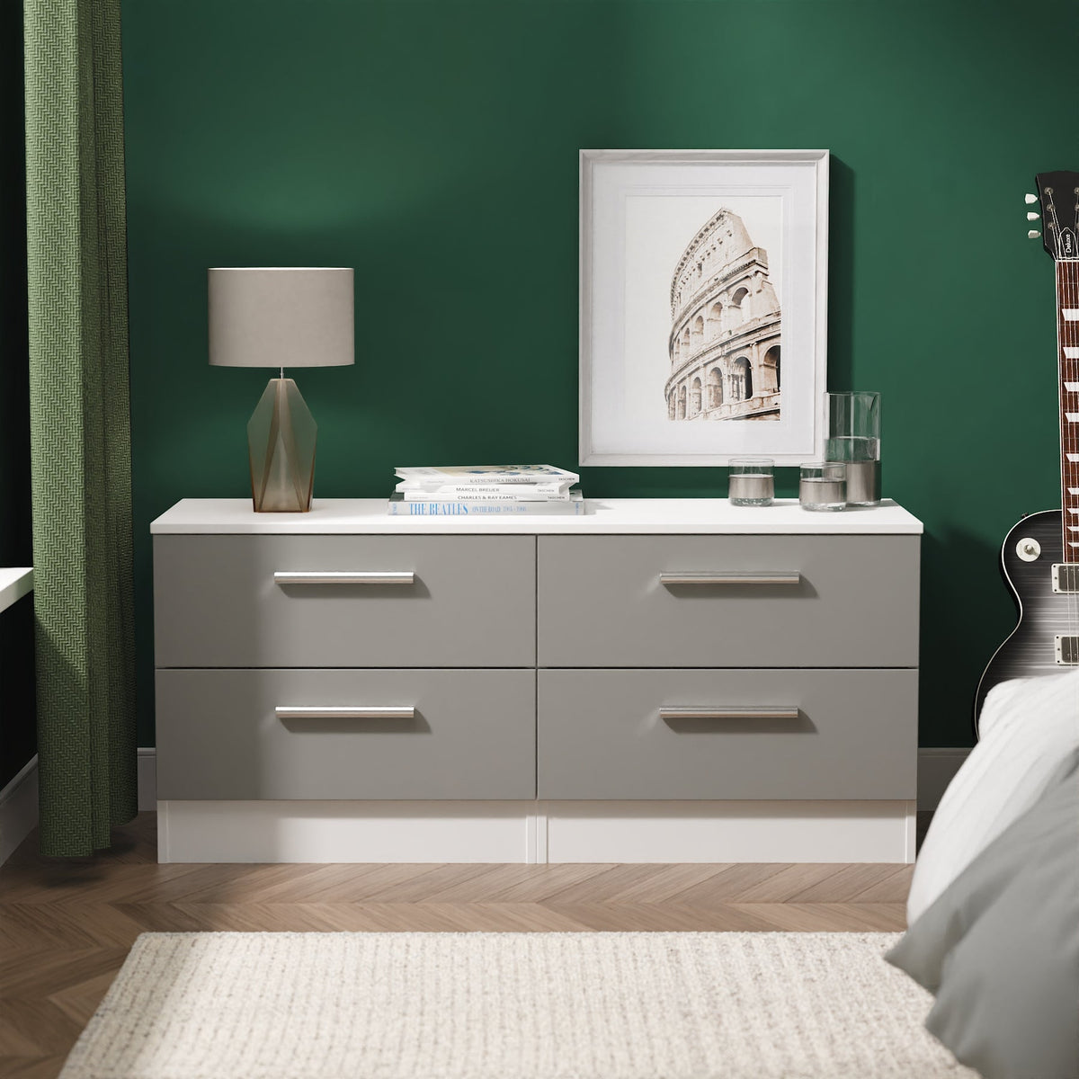 Contrast Bed Box