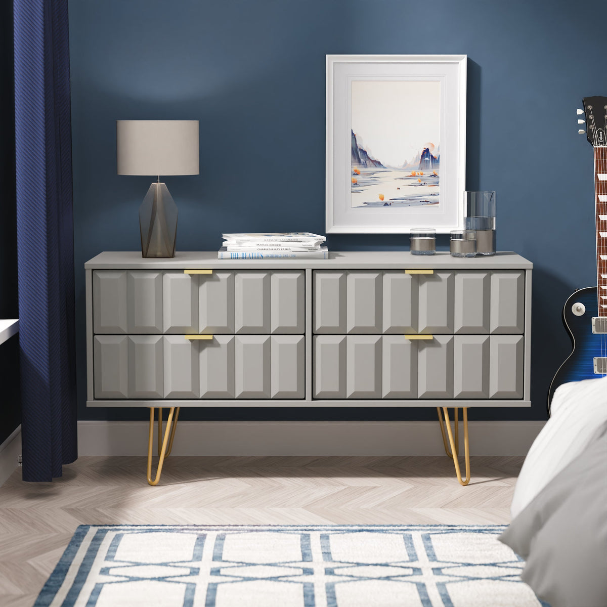 Cube 4 Drawer Bed Box