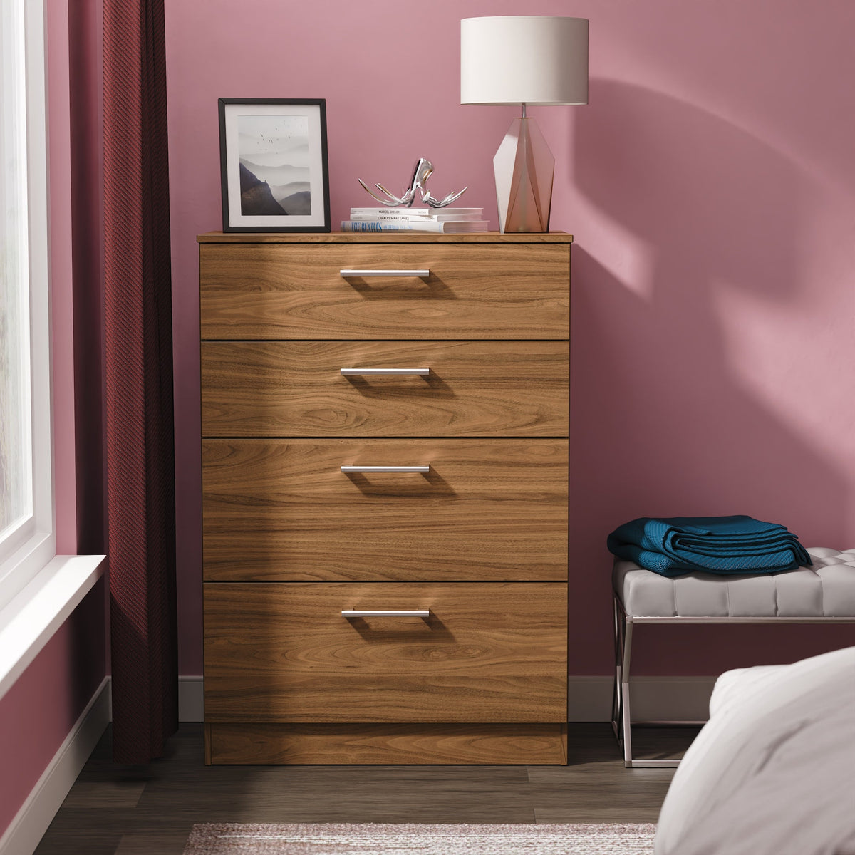 Devon 4 Drawer Deep Chest