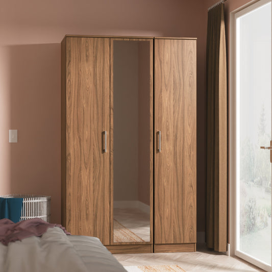 Devon Tall Triple Mirror Robe