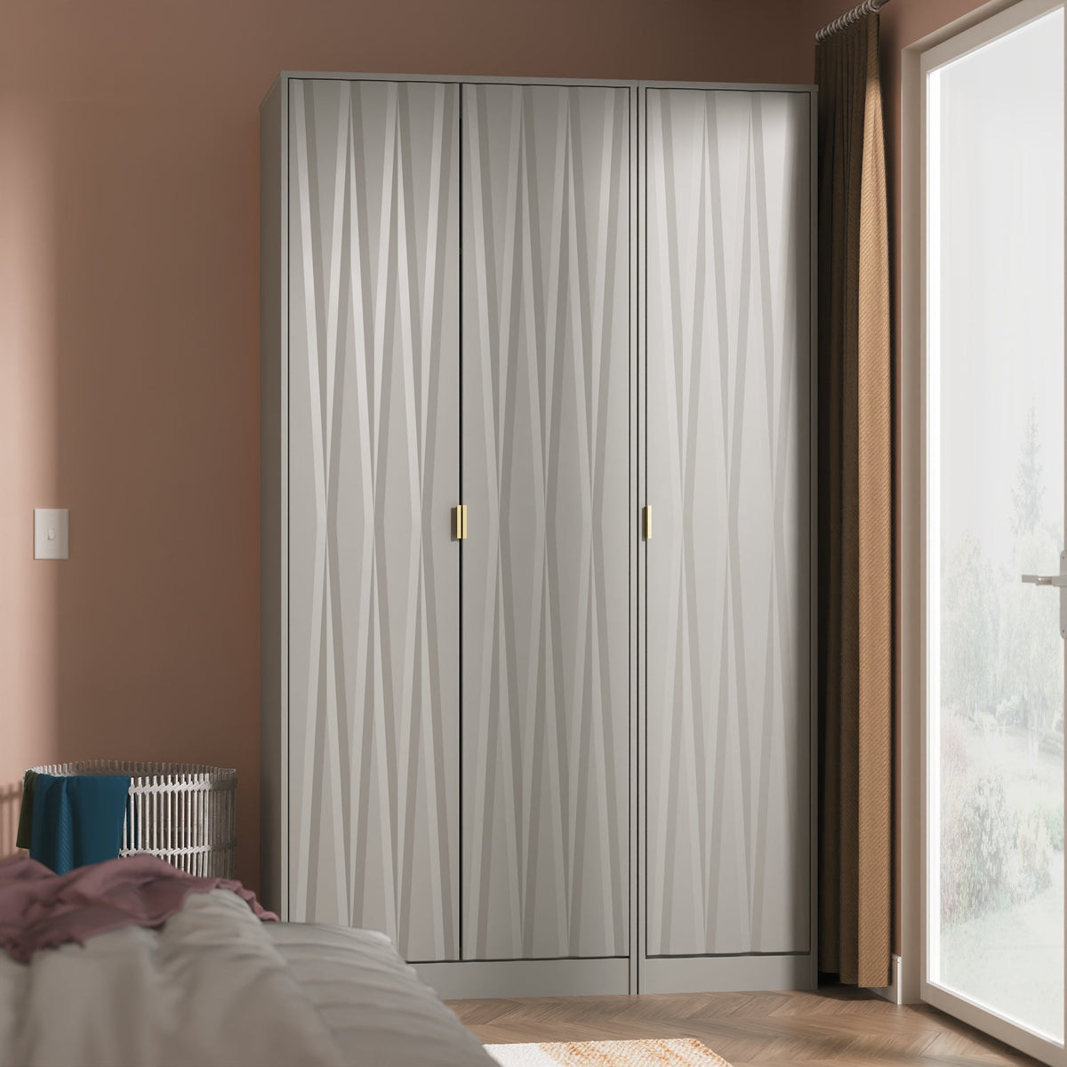 Diamond Triple Plain Robe
