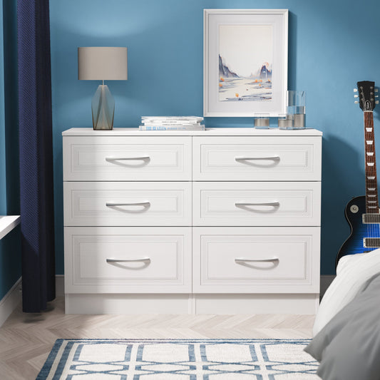 Dorset 6 Drawer Midi Chest