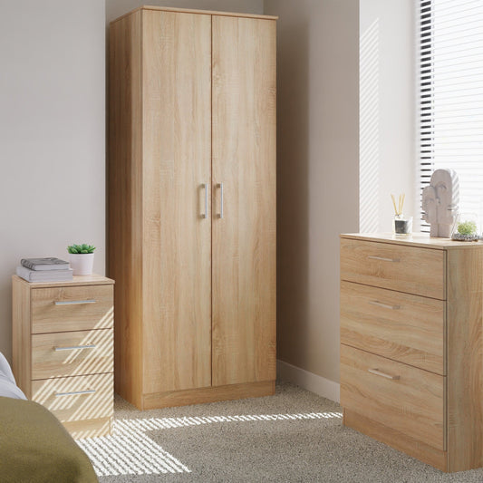 Destiny Bedroom Set - Oak