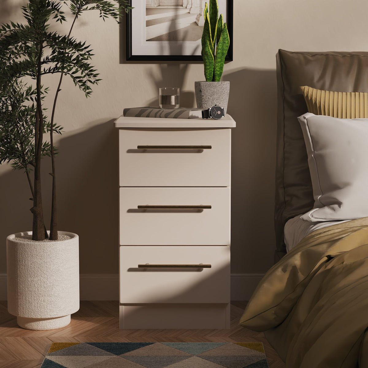Haworth 3 Drawer Locker