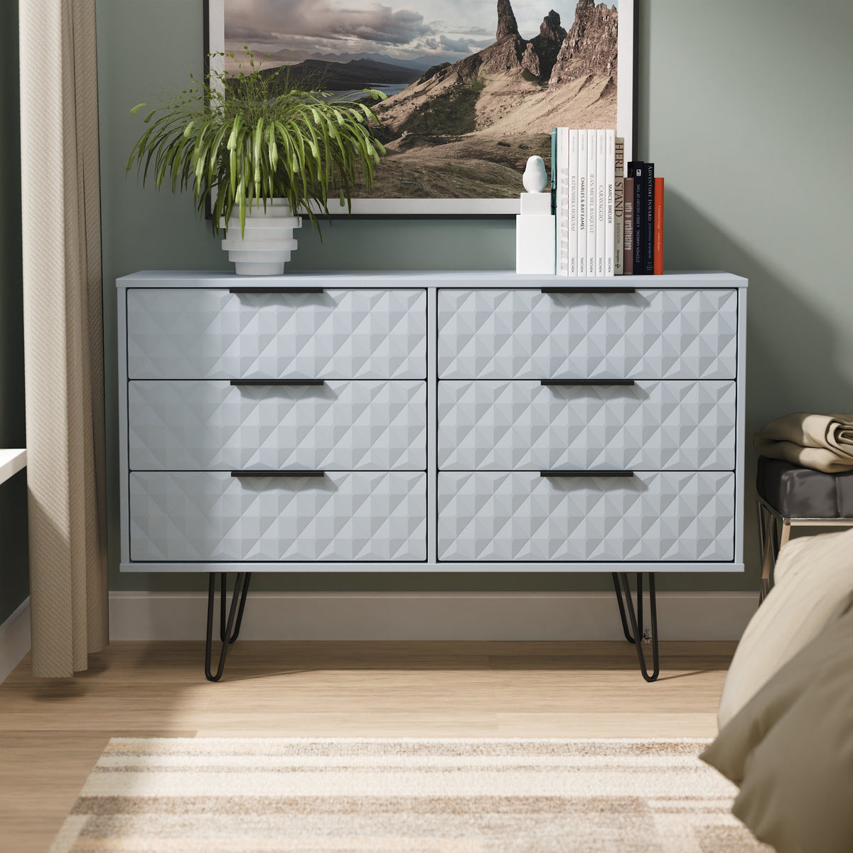 Harlequin 6 Drawer Midi