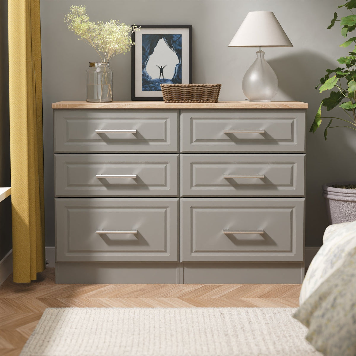 Kent 6 Drawer Midi Chest