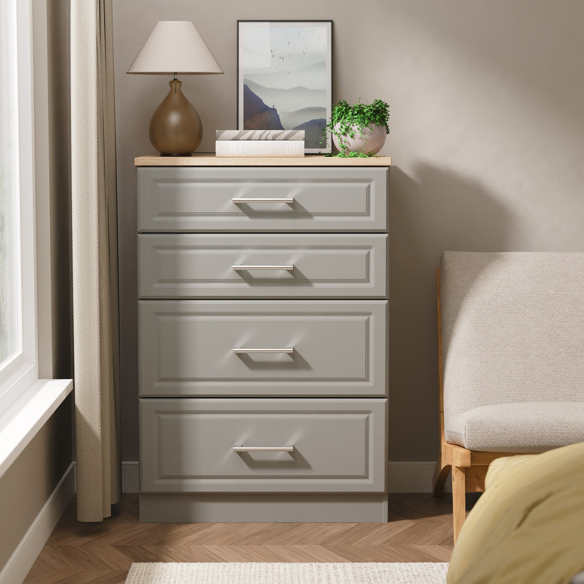 Kent 4 Drawer Deep Chest