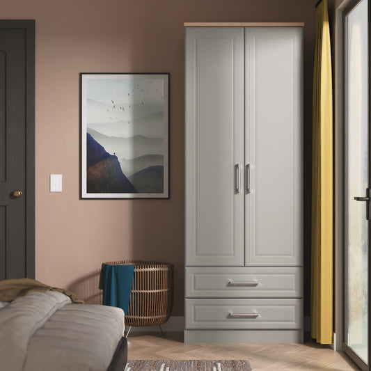 Kent Tall 2 Drawer Robe
