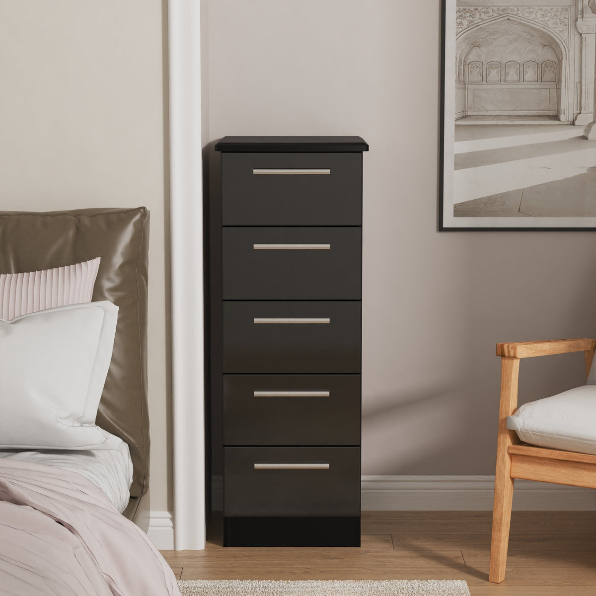 Knightsbridge 5 Drawer Locker