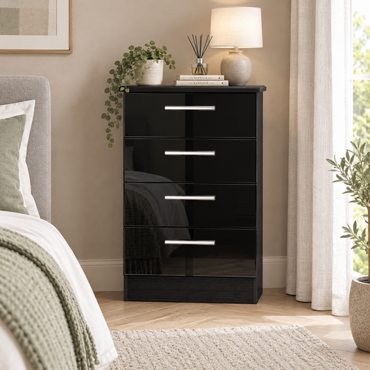 Knightsbridge 4 Drawer Midi Chest