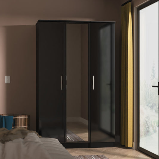 Knightsbridge Tall Triple Mirror Robe