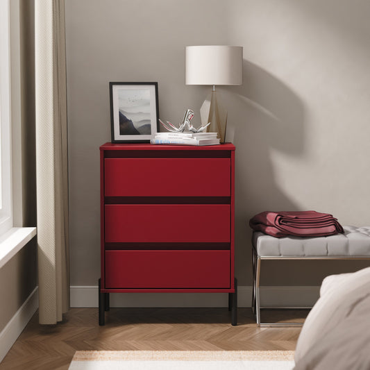 Leona 3 Drawer Midi Chest