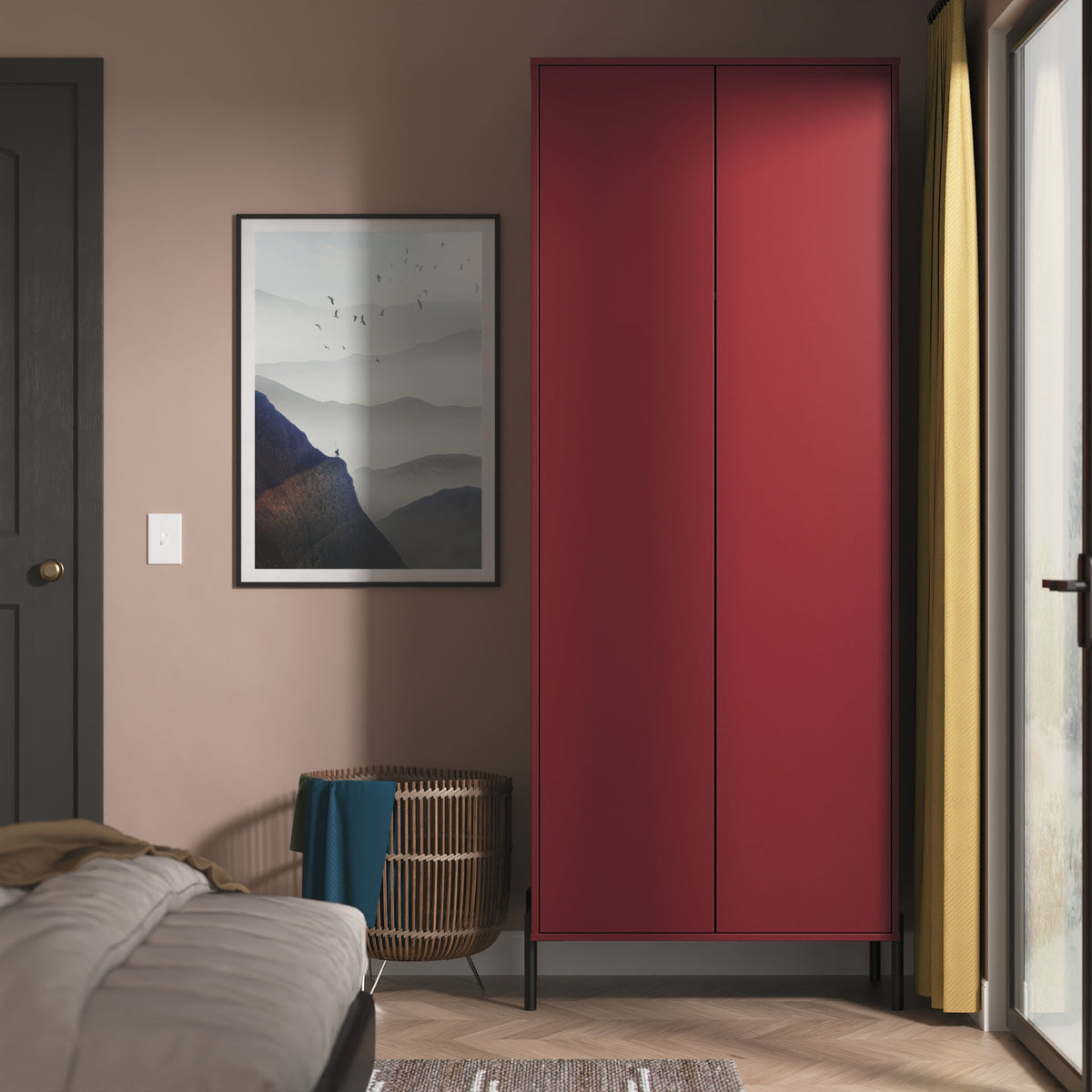 Leona 2 Door Wardrobe