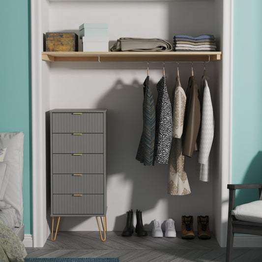 Linear 5 Drawer Locker
