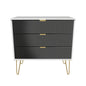 Linear 3 Drawer Chest