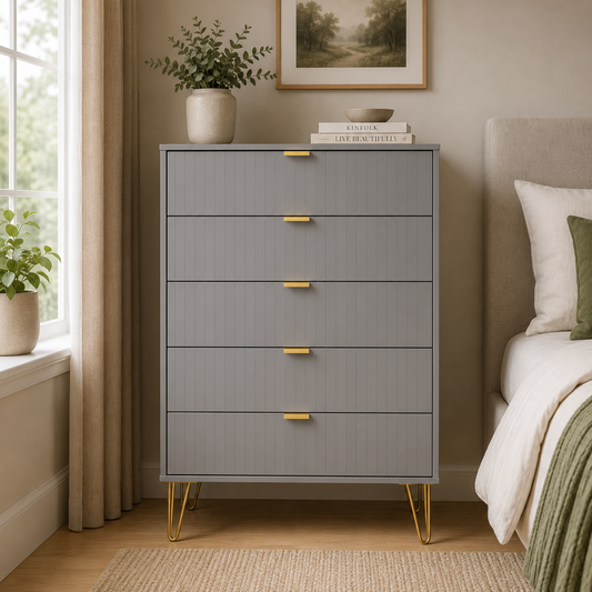 Linear 5 Drawer Chest