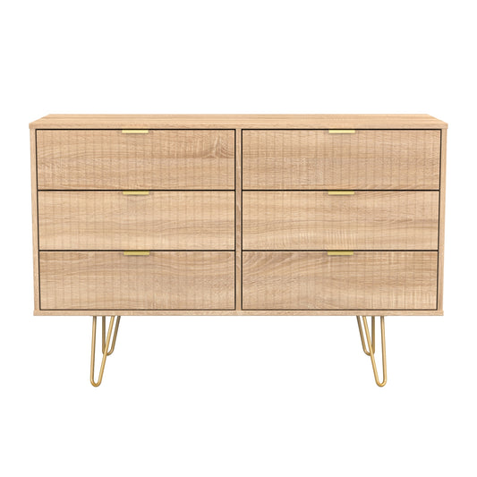 Linear 6 Drawer Midi Chest