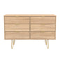 Linear 6 Drawer Midi Chest