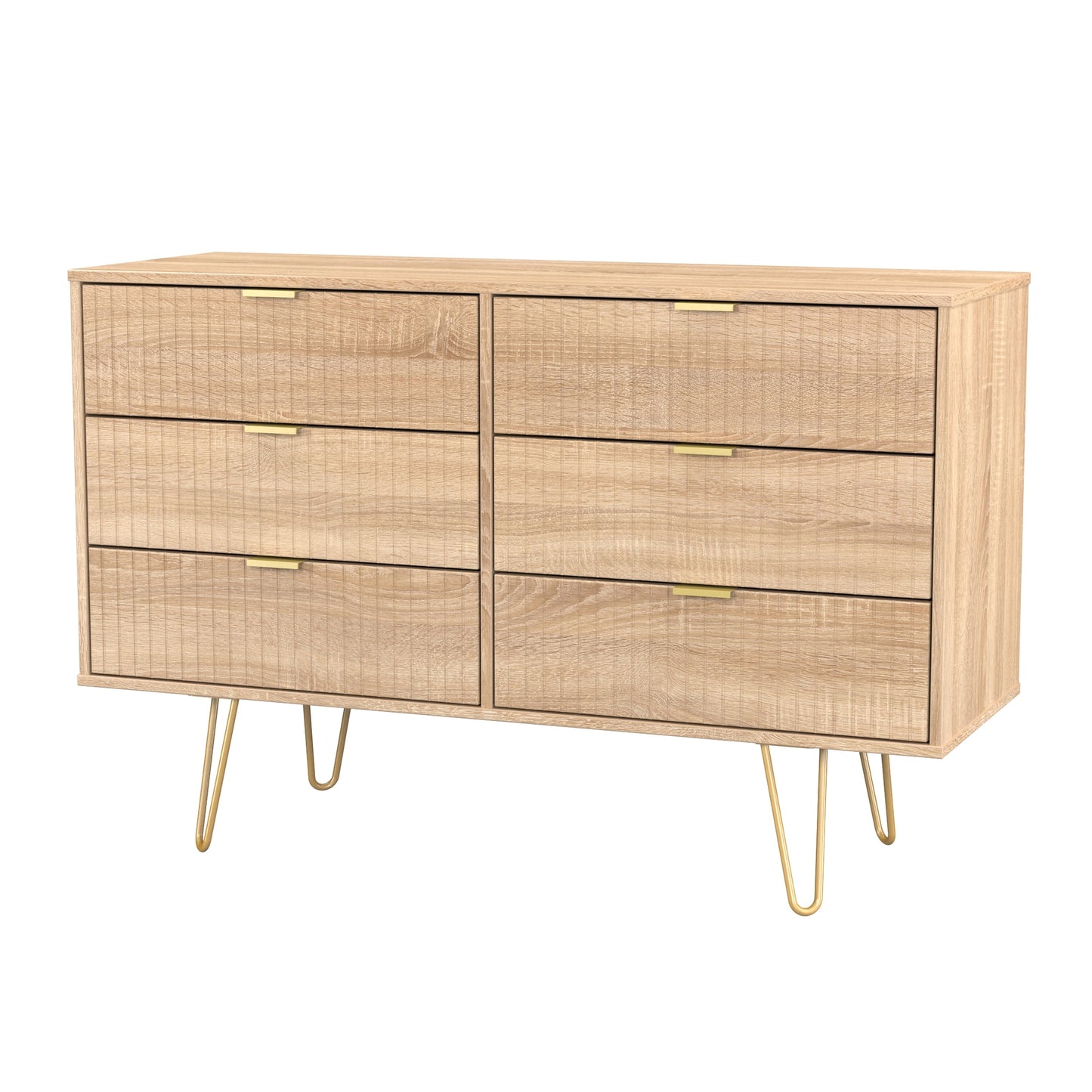 Linear 6 Drawer Midi Chest