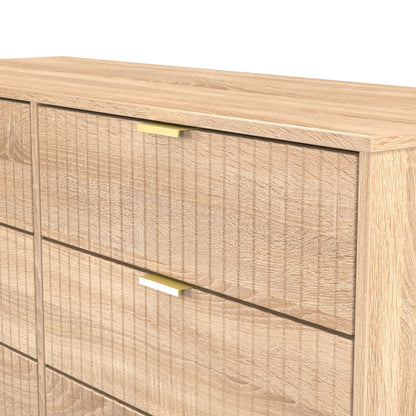 Linear 6 Drawer Midi Chest