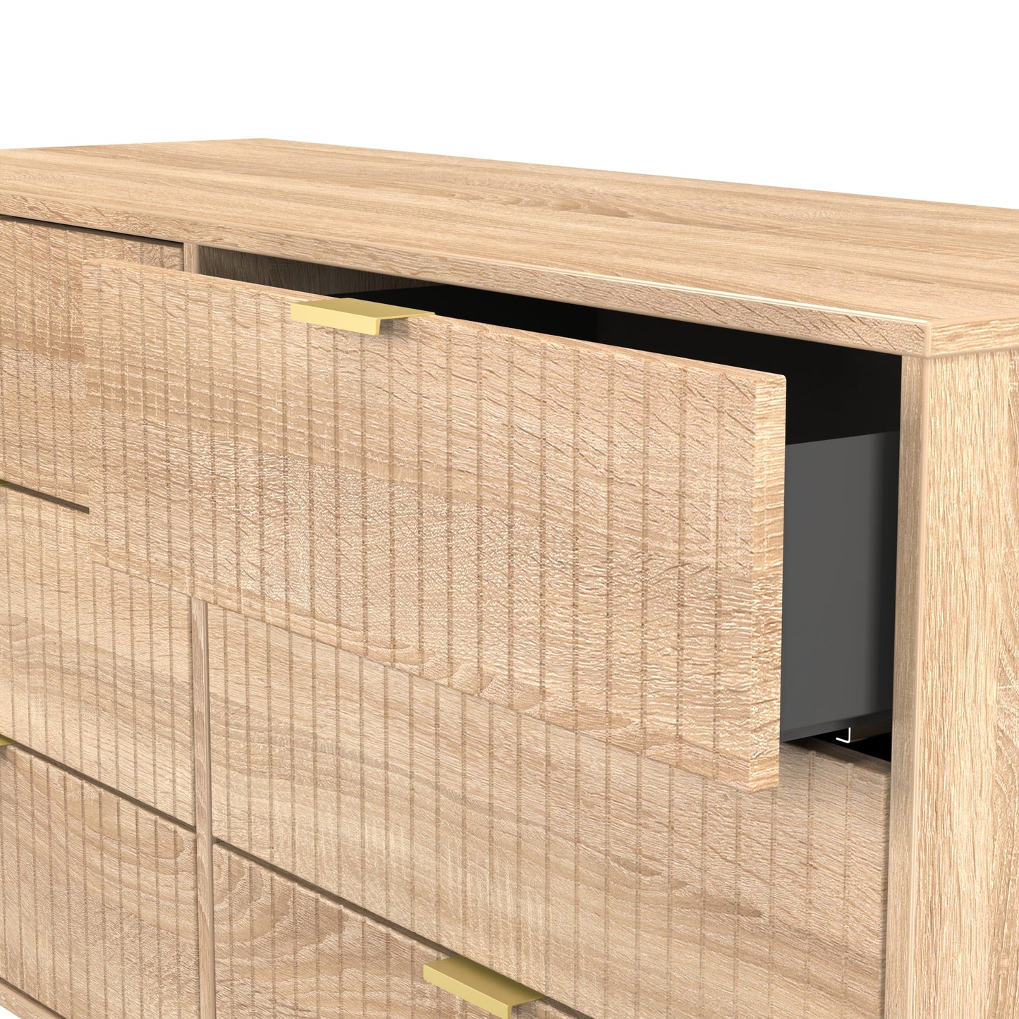 Linear 6 Drawer Midi Chest