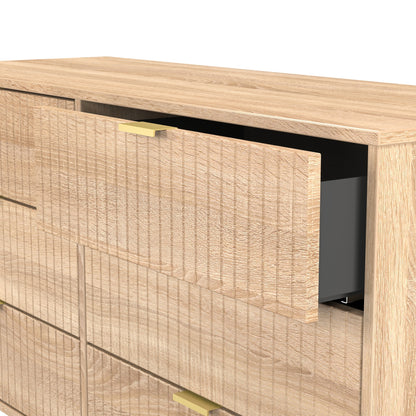 Linear 6 Drawer Midi Chest