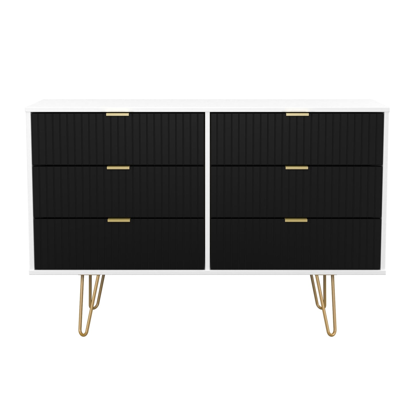 Linear 6 Drawer Midi Chest