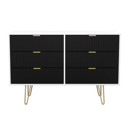 Linear 6 Drawer Midi Chest