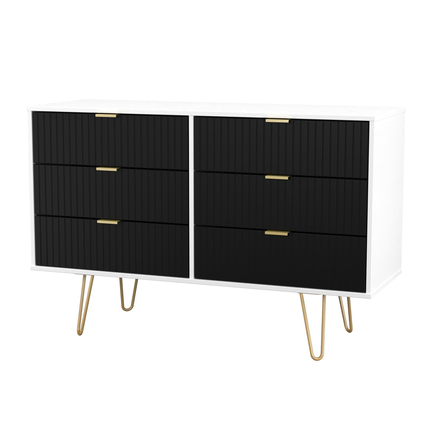 Linear 6 Drawer Midi Chest